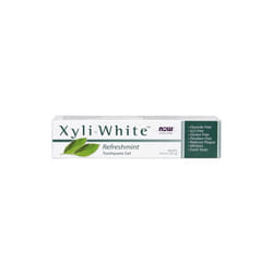 NOW Foods  XyliWhite Refreshmint Toothpaste Gel - 181g