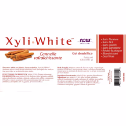 Xyliwhite Toothpaste Gel, Cinnafresh, 6.4 oz (181 g) - Now Foods - UK Seller