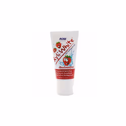 Now Foods Solutions, Kids Toothpaste Gel, Strawberry Splash, 85g