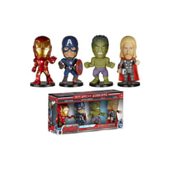 Funko Wacky Wobbler: Avengers 2 Mini Wobbler Action Figure (Pack of 4)