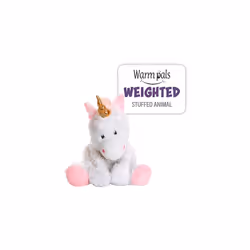 Warm Pals - Magical White Unicorn - 1.5lbs - Cozy Microwavable Lavende