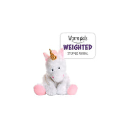 Warm Pals - Magical White Unicorn - 1.5lbs - Cozy Microwavable Lavende