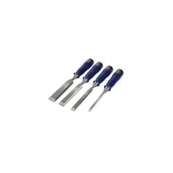 Irwin Marples TM444/S4 Bevel Edge Chisel Blue Chip Handle Set 4