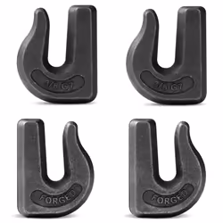 3/8'' Weld On Grab Chain Hook  4 Pack G70 Clevis Grab Chain Hooks for Trailer Truck  Rigging  Car  Tractors Loader Bucket-Wor ...