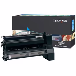 Lexmark C780, C782 Cyan High Yield Return Program Print Cartridge, 10000 pages, Cyan