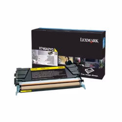 Lexmark X746A3 Y, 7000 pages, Yellow, 1 pc(s)