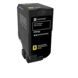 Lexmark 74C20YE toner cartridge 1 pc(s) Original Yellow
