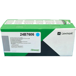 Lexmark 24B7606 toner cartridge 1 pc(s) Original Cyan