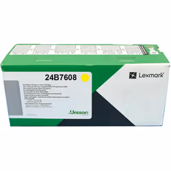 Lexmark 24B7608, 12000 pages, Yellow, 1 pc(s)