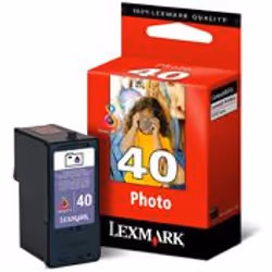 Lexmark Nr. 40 Photo Print Cartridge, Photo black, Dye-based ink, 1 Cartridge