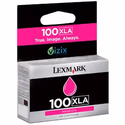 Lexmark 100XLA, High (XL) Yield, Magenta, Pigment-based ink, 1 pc(s)