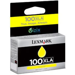Lexmark 100XLA ink cartridge 1 pc(s) Original Yellow
