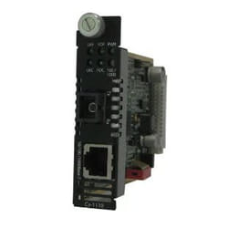 Perle C-1110-M1SC05D network media converter 1550 nm Multi-mode, Single-mode Black