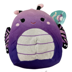 Squishmallow Official Kellytoy Plush 8 Inch Squishy Soft Plush Toy Animals (Rida Purple Butterfly)