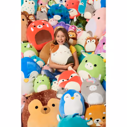 Squishmallows SQJW22-12TG-12 12"" Sabre Toothed Tiger-Add Cherie to Yo