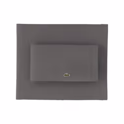 Lacoste 100% Cotton Percale Solid Sheet Set Breathable Cooling & Hotel Quality Sheets - Deep Pocket Easy-Fit Oeko-Tex Cer ...
