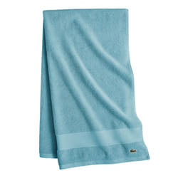 Lacoste Heritage Supima Cotton Bath Towel  Celestial  30  x 54