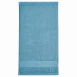 Lacoste Heritage Supima Cotton Hand Towel  Celestial  16"""" x 30""""