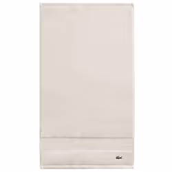 Lacoste Heritage Supima Cotton Hand Towel  Chalk  16"""" x 30""""