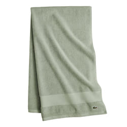Lacoste Heritage Supima Cotton Bath Towel  Aloe  30"""" x 54""""