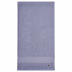 Lacoste Heritage Supima Cotton Hand Towel  Light Denim  16"""" x 30""""
