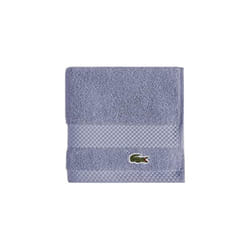 Lacoste Heritage Supima Cotton Wash Cloth  Light Denim  13"""" x 13""""