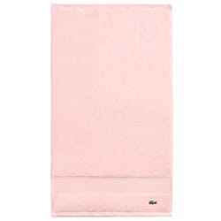 Lacoste Heritage Supima Cotton Hand Towel  Light Pink  16"""" x 30""""