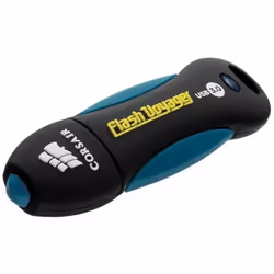 Corsair 64 GB USB 3.0 High Speed Flash Drive, Black & Blue