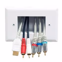 Peerless IBA4-W, White, ABS, Plastic, Peerless, 82 mm, 124 mm, 220 g