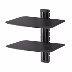 Peerless ACCSH300 AV equipment shelf Black Glass