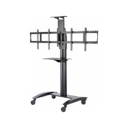 Peerless SR555M multimedia cart/stand Black Flat panel
