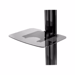 Peerless ACC-GS1, Shelf, Black, Tempered glass, 4.5 kg, Peerless SR560M, Peerless SR560M-AB, Peerless SR560M-AW, Peerless SR5 ...