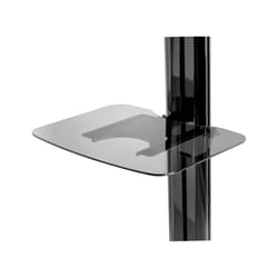Peerless ACC-GS1 multimedia cart accessory Black Tempered glass Shelf