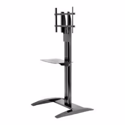 Peerless ACC-GS1 multimedia cart accessory Black Tempered glass Shelf