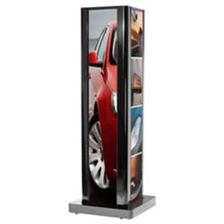 Peerless KIP586-4LG-EUK signage display mount Black