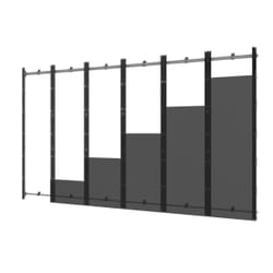 Peerless DS-LEDL27-6X6 signage display mount Black