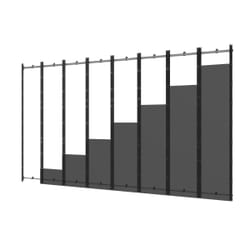 Peerless DS-LEDL27-8X8 signage display mount Black