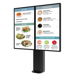 Peerless KOF555-2-EUK signage display mount 139.7 cm (55") Black