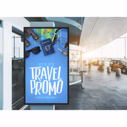 Peerless Xtreme Digital signage flat panel 139.7 cm (55") LED 2500 cd/m² 4K Ultra HD Black 24/7 - Additional view 6