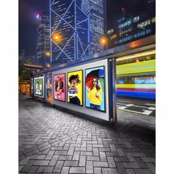 Peerless Xtreme Digital signage flat panel 139.7 cm (55") LED 2500 cd/m² 4K Ultra HD Black 24/7 - Additional view 7