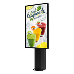 Peerless KOF555-1-LGE-EUK signage display mount 139.7 cm (55") Black