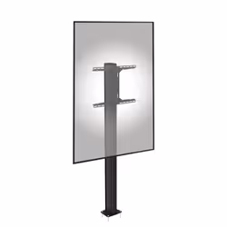 Peerless PC575-UNL signage display mount 190.5 cm (75") Black - Additional view 5