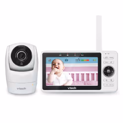 VTech VM901 Video Baby Monitor 5'' 1080p HD 360 Degree Pan & Tilt Camera Wi-Fi