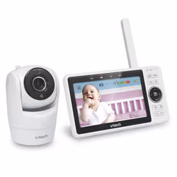 VTech VM901 Video Baby Monitor 5'' 1080p HD 360 Degree Pan & Tilt Camera Wi-Fi