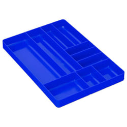 Ernst MFG 10 Compartment Drawer Organizer: Heavy Duty Stackable Tray for Automotive Garage Tool Organization - Low-Profile Toolbox Storage - Nuts and
