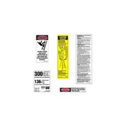 Werner 300 LB Fiberglass Step Ladder Label Kits by Werner