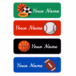 Custom Waterproof Dishwasher Safe Kid Name Labels for Daycare(128 Pack