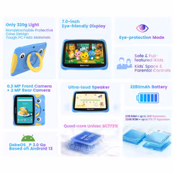 Blackview Tab 3 Kids Tablet 2GB+32GB - Blue