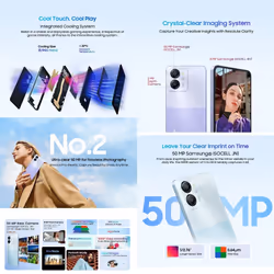 Blackview COLOR 8 4G Smartphone 8GB+256GB - Blue