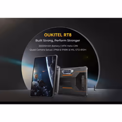 Oukitel RT8 Rugged Tablet 6GB+256GB - Orange